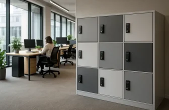Slimme kantoorlockers: efficiëntie en duurzaamheid op de werkplek