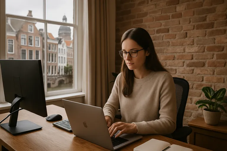 De werkplek: Utrecht en thuis