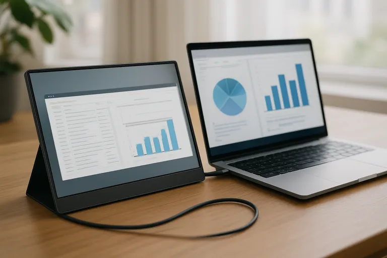 Wat is een draagbare monitor?